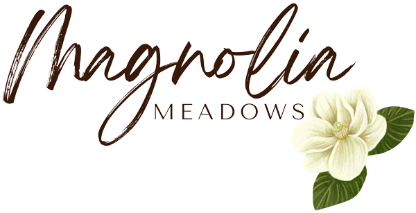 Magnolia meadows logo with transparent background